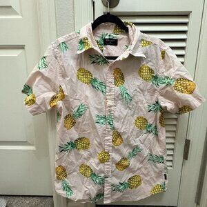 Ocean Current Pineapple Shirt- Men's Medium